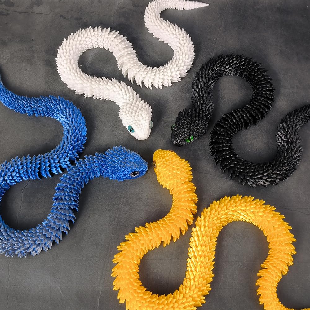 Amazon.com: WUQIREN 2PCS 18'' 3D Printed Snake,3D Printed Animals
